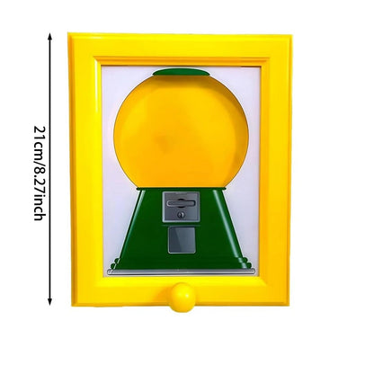 Eye Candy Frame Candy Dispenser – Wall-Mounted Gumball Machine for Treats