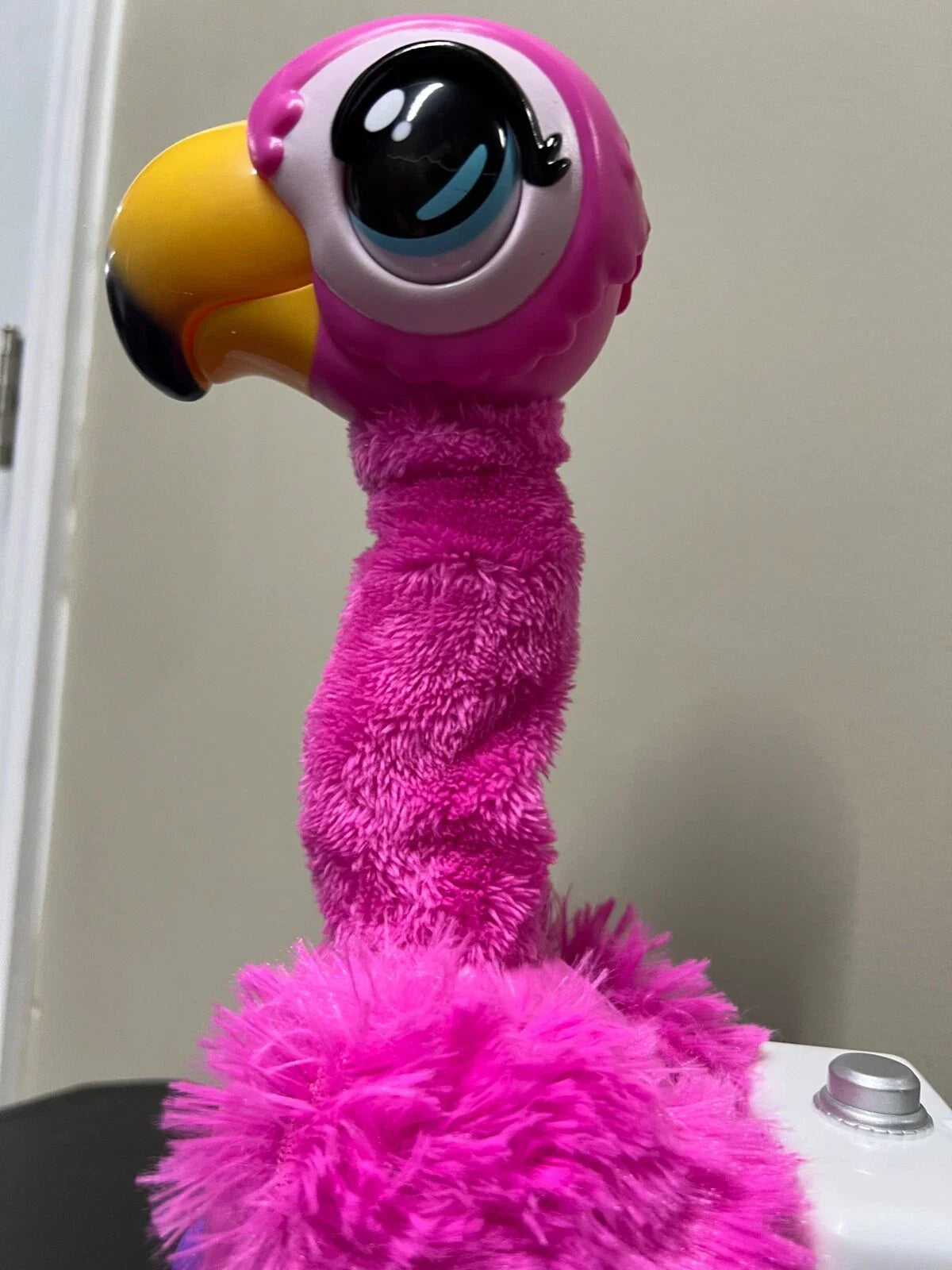 LITTLE LIVE PETS Gotta Go Flamingo Repeating Singing Wiggling Pooping Plush Toy