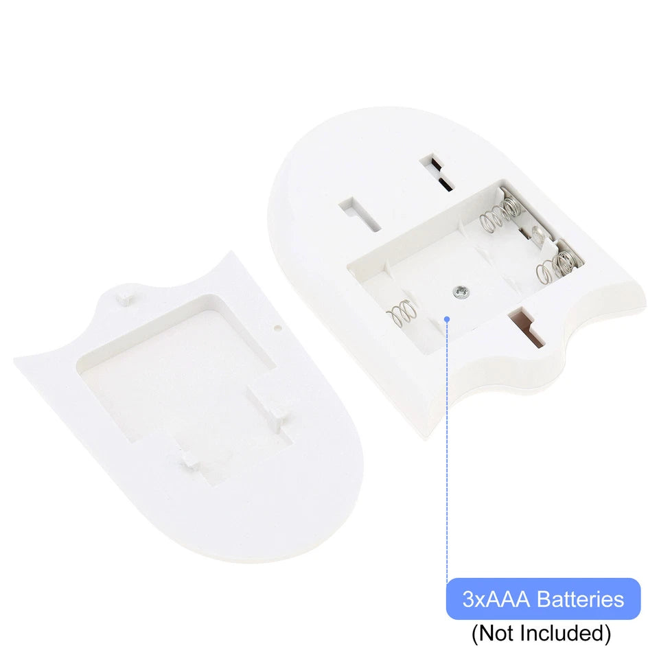 Toilet Night Light LED Motion Activated Sensor Bathroom Lamp Decor Four Pattern