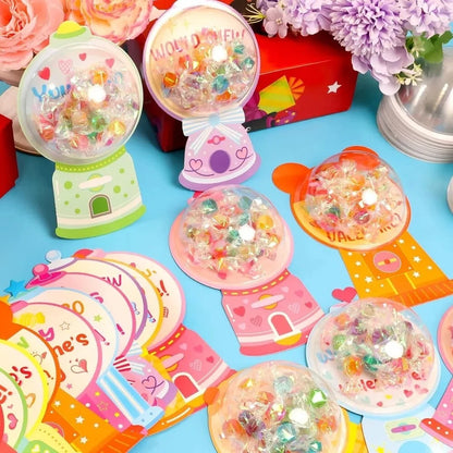 36 Pack Kids Valentines Day Cards Classroom Exchange Gifts DIY Colorful