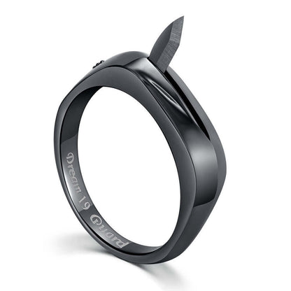 Invisible Titanium Self Defense Micro Knife Ring