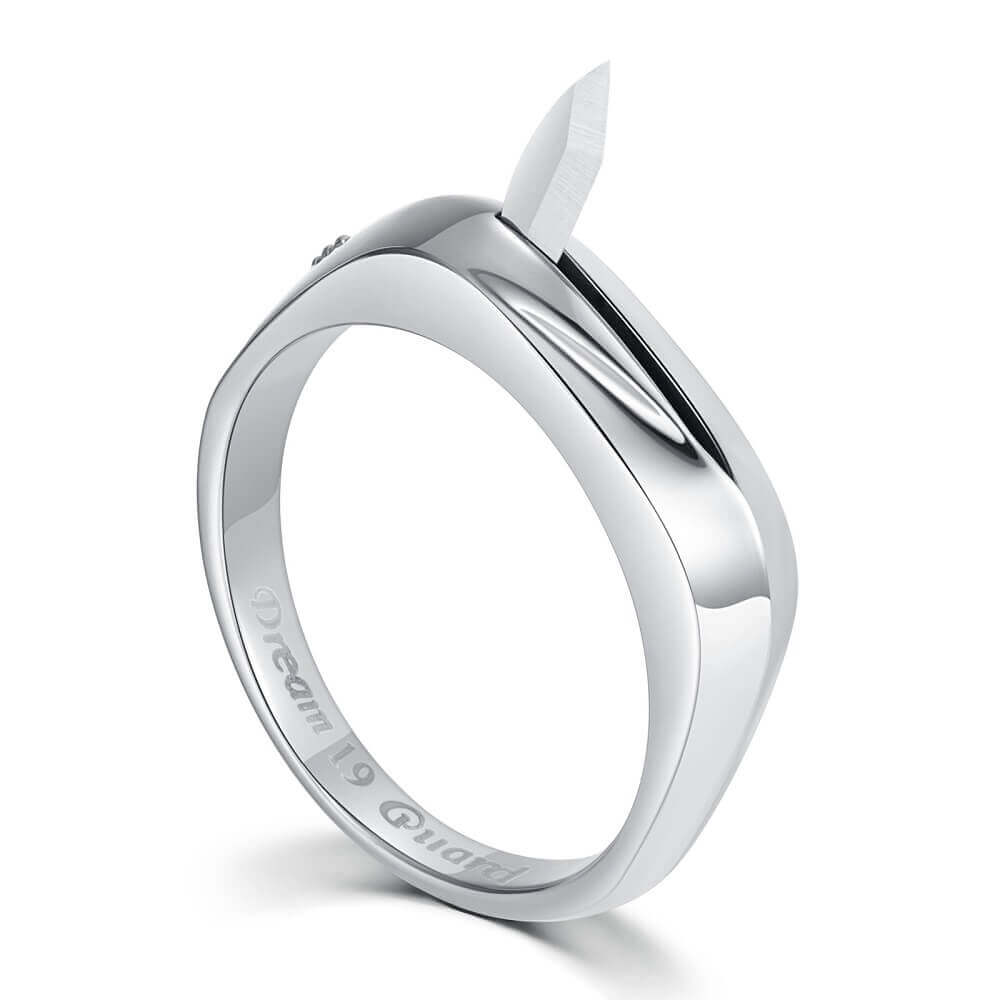 Invisible Titanium Self Defense Micro Knife Ring
