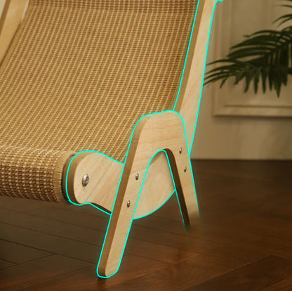 Sisal Lounge Chair for Cats – Scratcher & Sofa in One