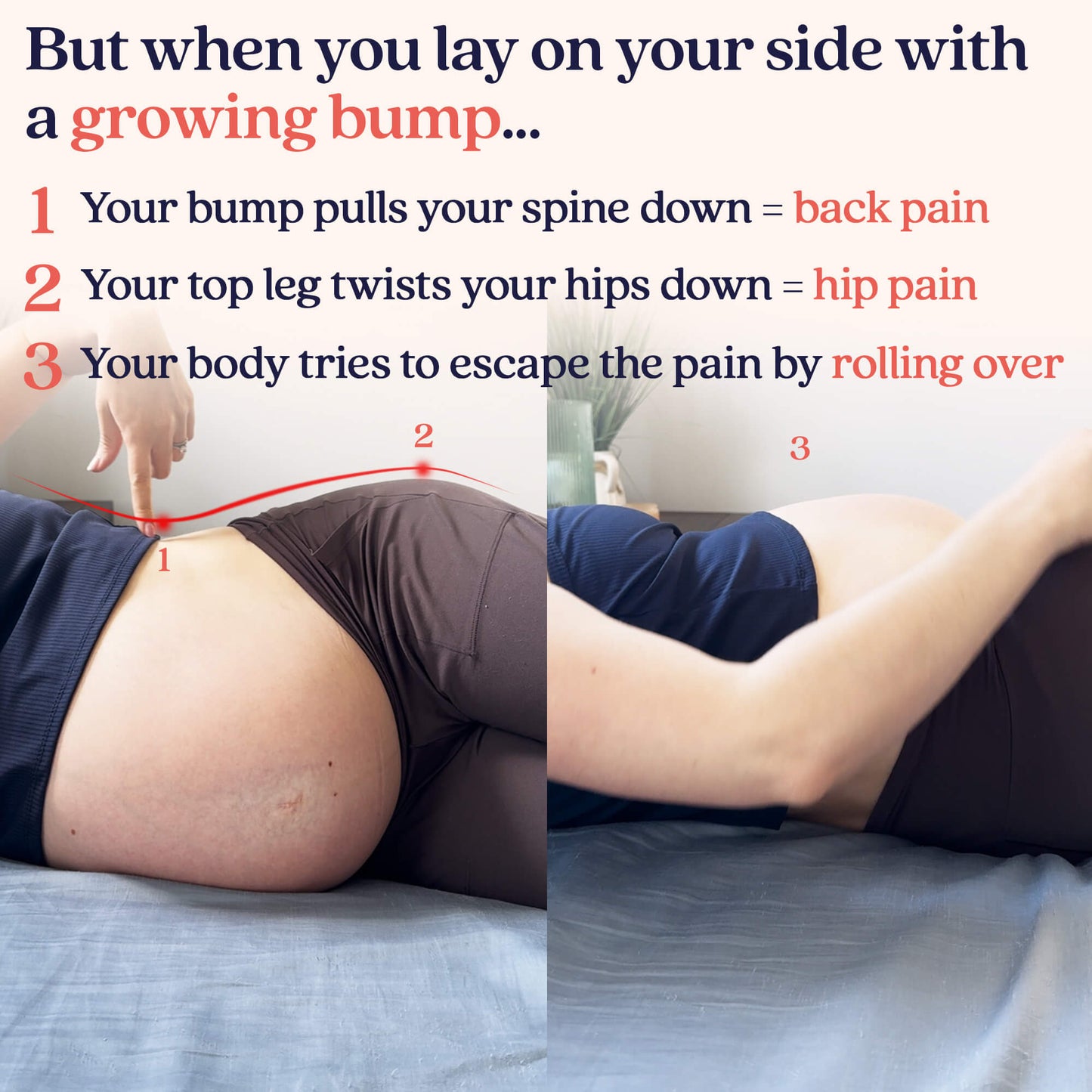 DreamNest™ Adjustable Maternity Support Pillow