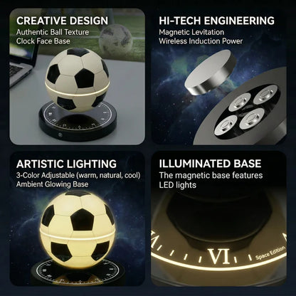 Levitating Soccer Ball Lamp
