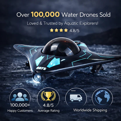 App Controlled RC Drone Submarine with Camera