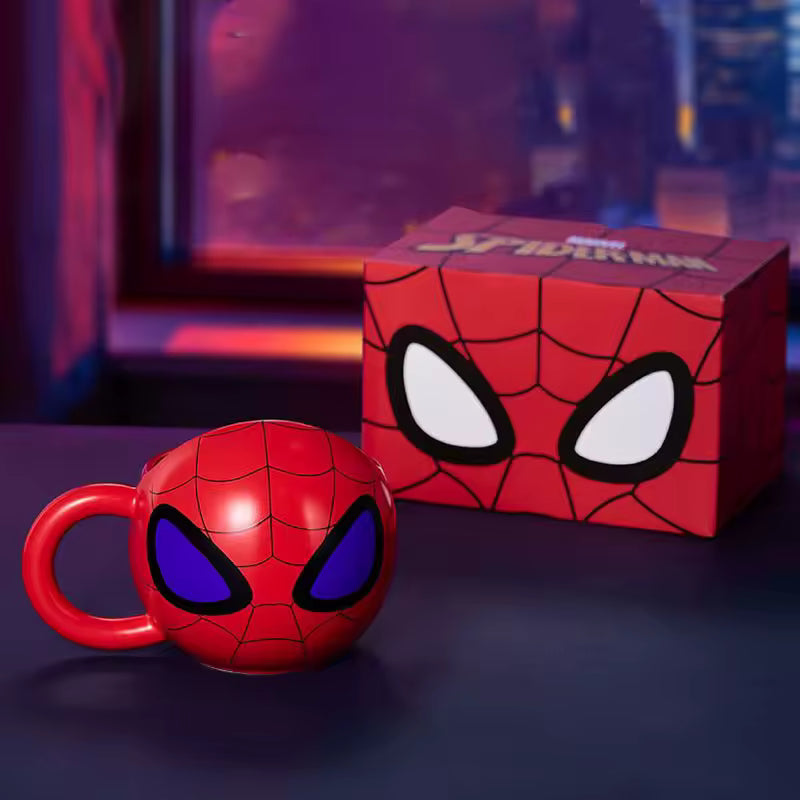 🕷️ WebShift™ Spider-Man Heat-Reveal Mug