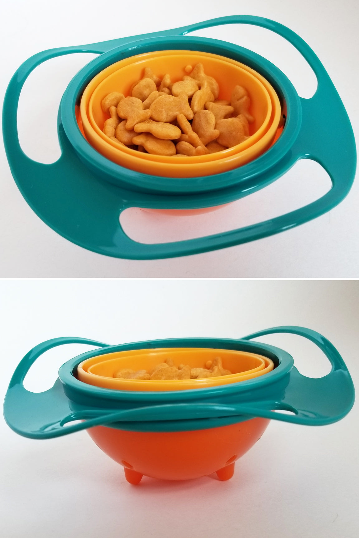 SnackSpin™ 360° Spill-Proof Snack Bowl (Buy1 get 1 free)