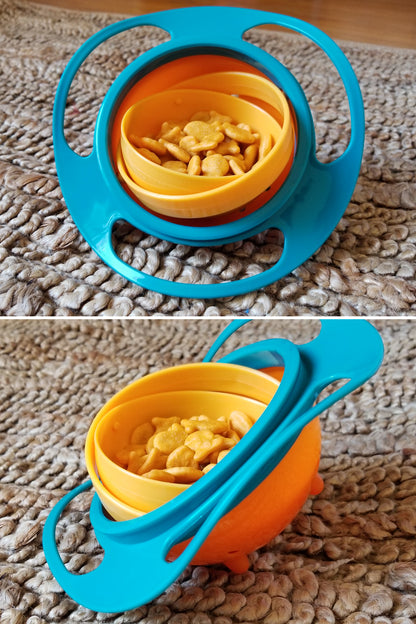 SnackSpin™ 360° Spill-Proof Snack Bowl (Buy1 get 1 free)