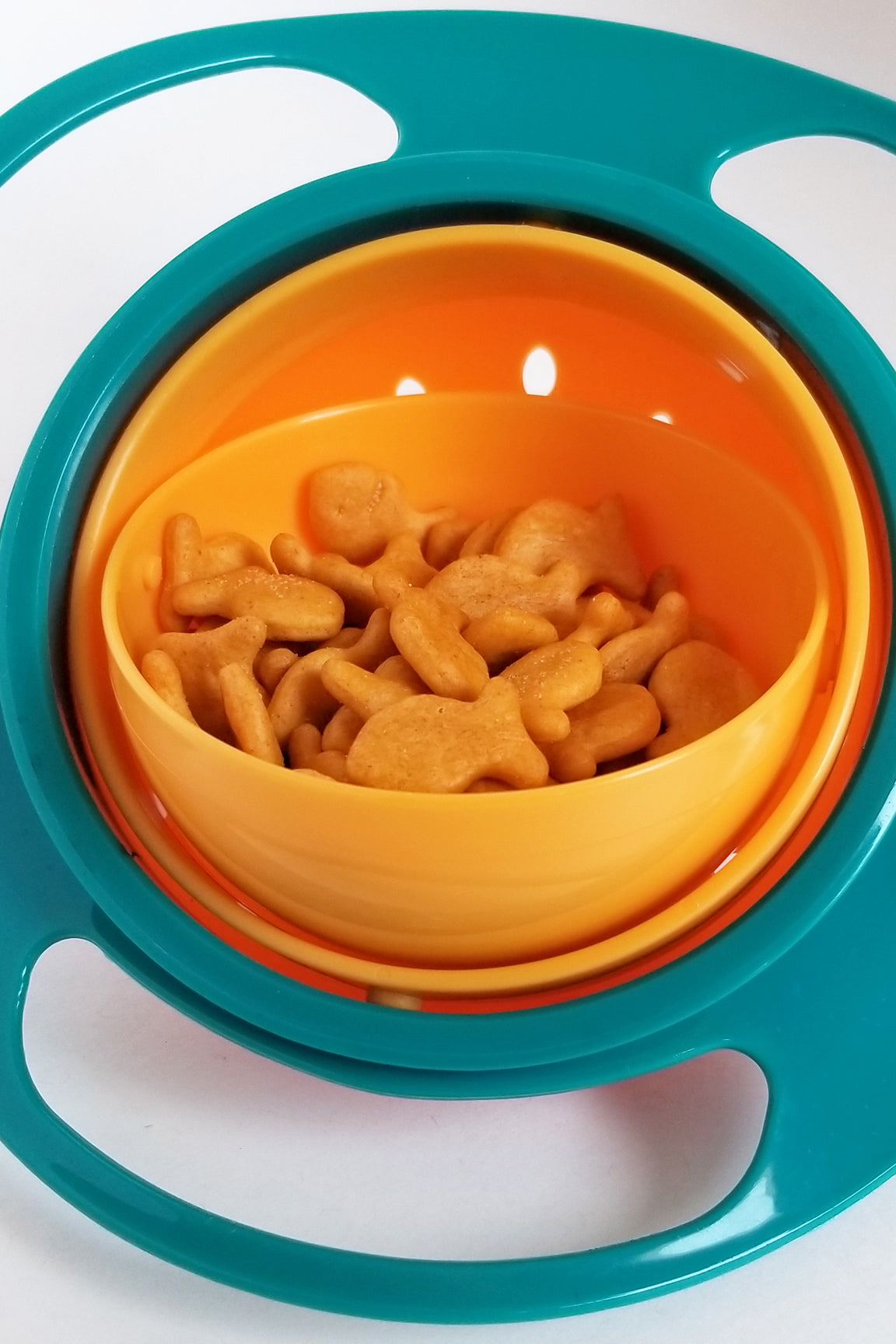 SnackSpin™ 360° Spill-Proof Snack Bowl (Buy1 get 1 free)