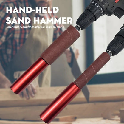 Multi-Surface Spindle Sander Adapter Kit with 10 PCS Sandpaper