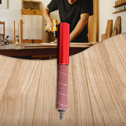 Multi-Surface Spindle Sander Adapter Kit with 10 PCS Sandpaper