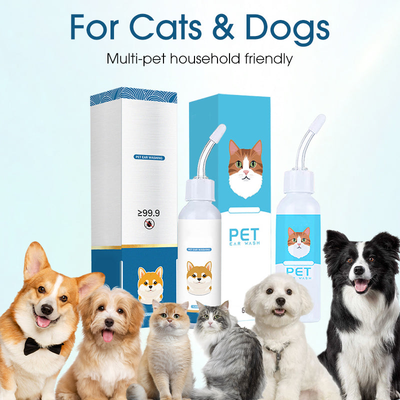 Pet Ear Cleaner for Dogs & Cats