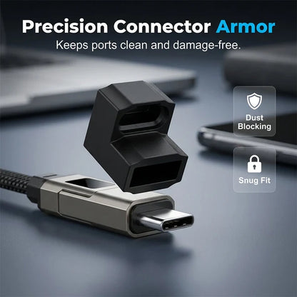 PowerLink 4-in-1 Fast Charging Cable with Digital Display
