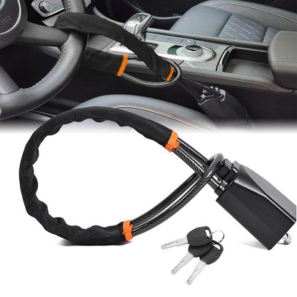 SteerShield™ Car Anti-Theft Lock – Visible Protection in Seconds