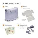 TravelNest Ride-On Suitcase – Kids Ride-On Carry-On Luggage with Bed Extension for Airplane Travel