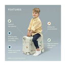 TravelNest Ride-On Suitcase – Kids Ride-On Carry-On Luggage with Bed Extension for Airplane Travel