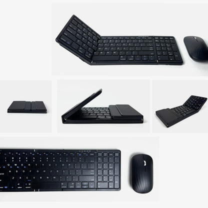 CMD-X Tri-Fold Wireless Keyboard & Slim Mouse Combo