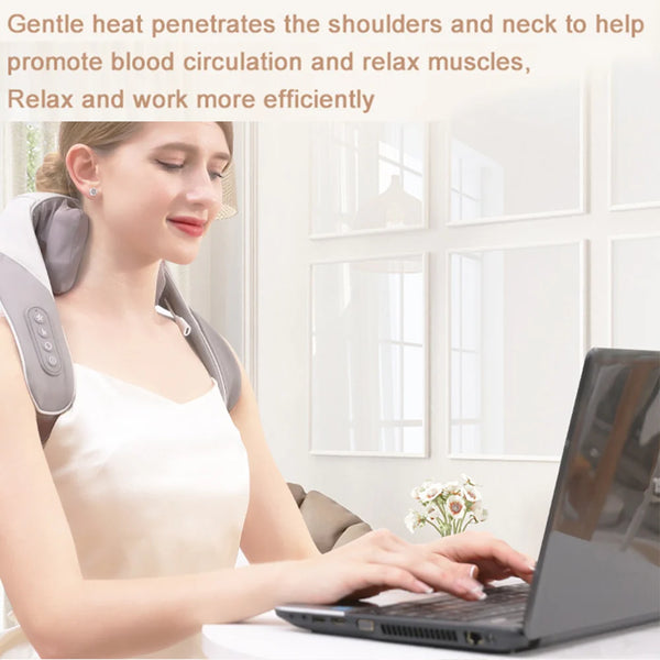 🔥 BIG SALE - HALF PRICES🔥 Neck & Shoulder Massager with Heat