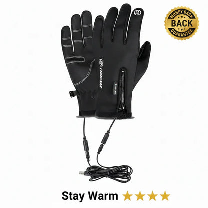 Waterproof Heated Winter Gloves