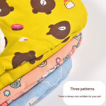 Winter cat sleeping bag