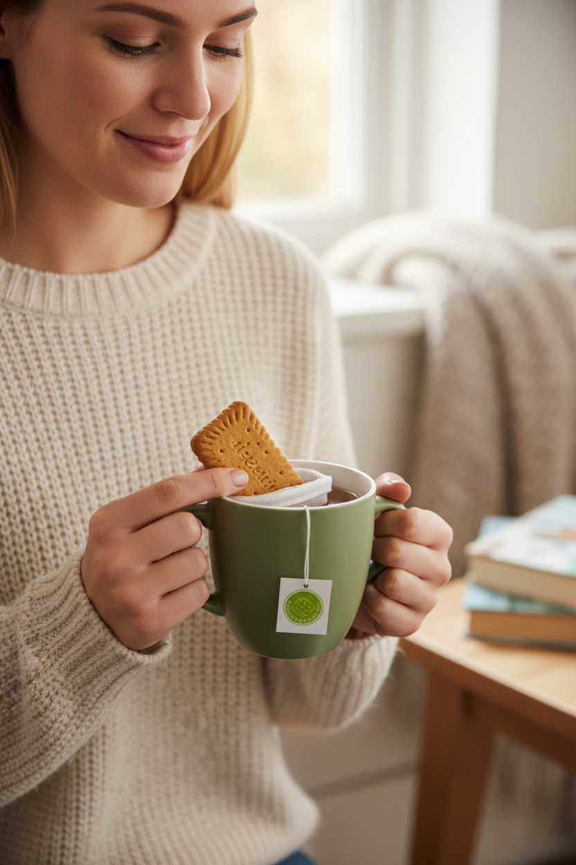 The Cookie Catcher – Mug Biscuit Saver (2-Pack) | Perfect Gift for Tea Lovers